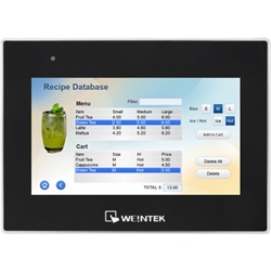 Pannello operatore HMI 7 high-res cMT, CAN, 2Eth