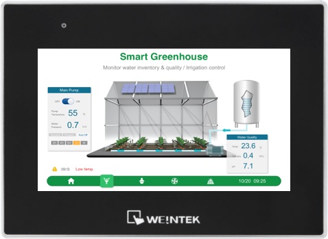 Pannello operatore HMI 7 high-res capacitivo, CAN, 2Eth