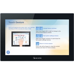 Pannello operatore HMI 15,6 Full HD WVA touch, fanless, IP66