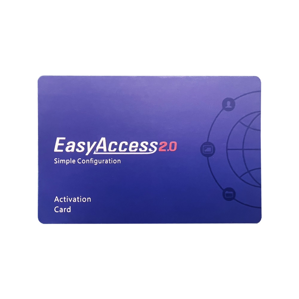 Scheda attivazione EasyAccess 2.0 per accesso remoto sicuro