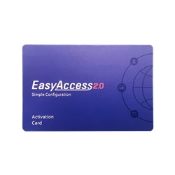 Scheda attivazione EasyAccess 2.0 per accesso remoto sicuro