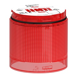 Elemento luminoso LED rosso fisso Harmony XV6 colonna modulare Ø60mm 24V IP65 industriale