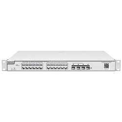 Switch rete 24 porte PoE Gigabit 4 porte SFP 10Gb Layer 2 per installazioni professionali