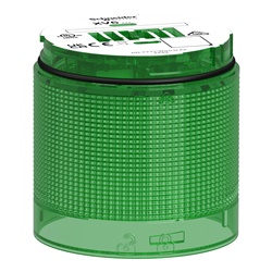 Elemento luminoso LED verde modulare Harmony XV6 colonna luminosa Ø60mm IP65 24V AC/DC segnalazione macchine