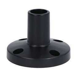 Base fissaggio plastica orizzontale 50mm resistente per impiantistica elettrica