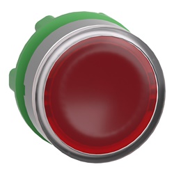 TESTA PULS.ROSSO PER ETICHETTE GRIG