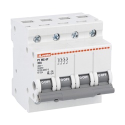 Sezionatore modulare 4 poli 40A interruttore elettrico quadro controllo industriale
