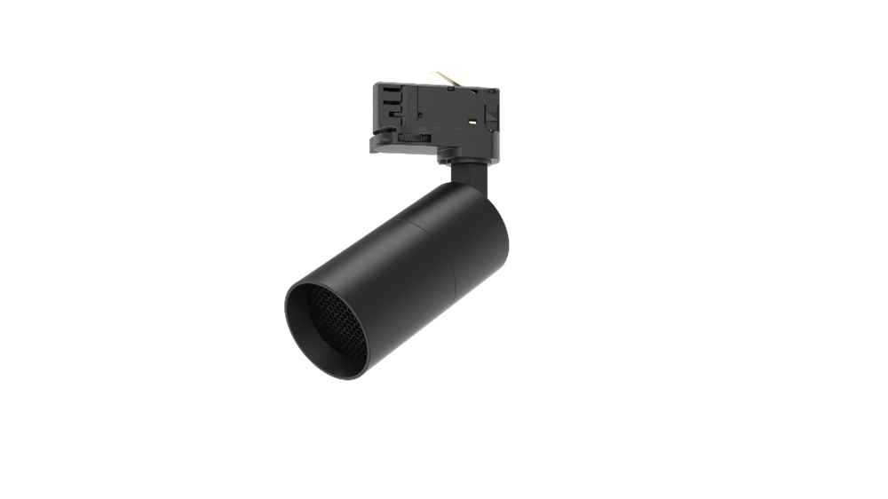 TRACKLIGHT PER LAMPADINA GU10 NERO