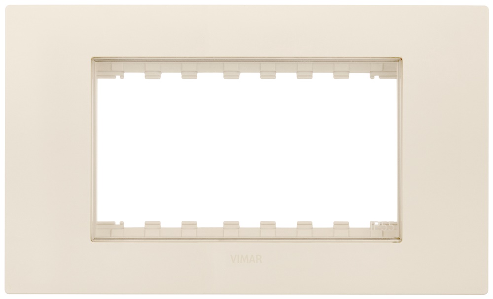 Calotta IP55 4 moduli con viti in canapa protezione polvere e acqua ambienti difficili