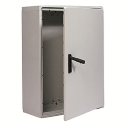 Quadro elettrico POLYSAFE IP65 500x750x320 mm porta cieca grigio RAL 7035 per uso industriale e civile