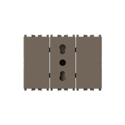 Bitappo Vimar Arkè Metal 16A 3 moduli per impianti elettrici residenziali