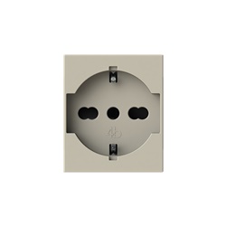 Presa elettrica P40 Vimar Linea Canapa 16A 2 moduli per installazioni domestiche