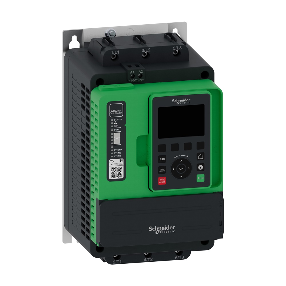 Avviatore statico Altivar ATS490 17A 208-690V per motori asincroni industriali