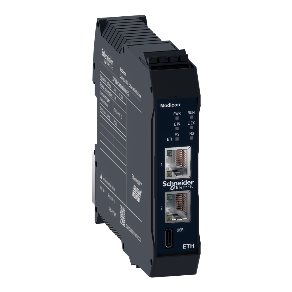 Modulo espansione Modicon MCM diagnostica Ethernet/IP multiprotocollo per sicurezza industriale