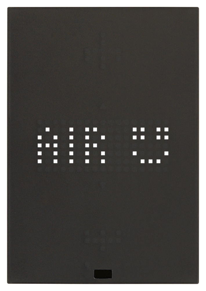 Multisensore XT KNX 2 moduli nero per controllo ambienti domotici
