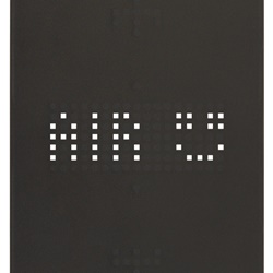Multisensore XT KNX 2 moduli nero per controllo ambienti domotici