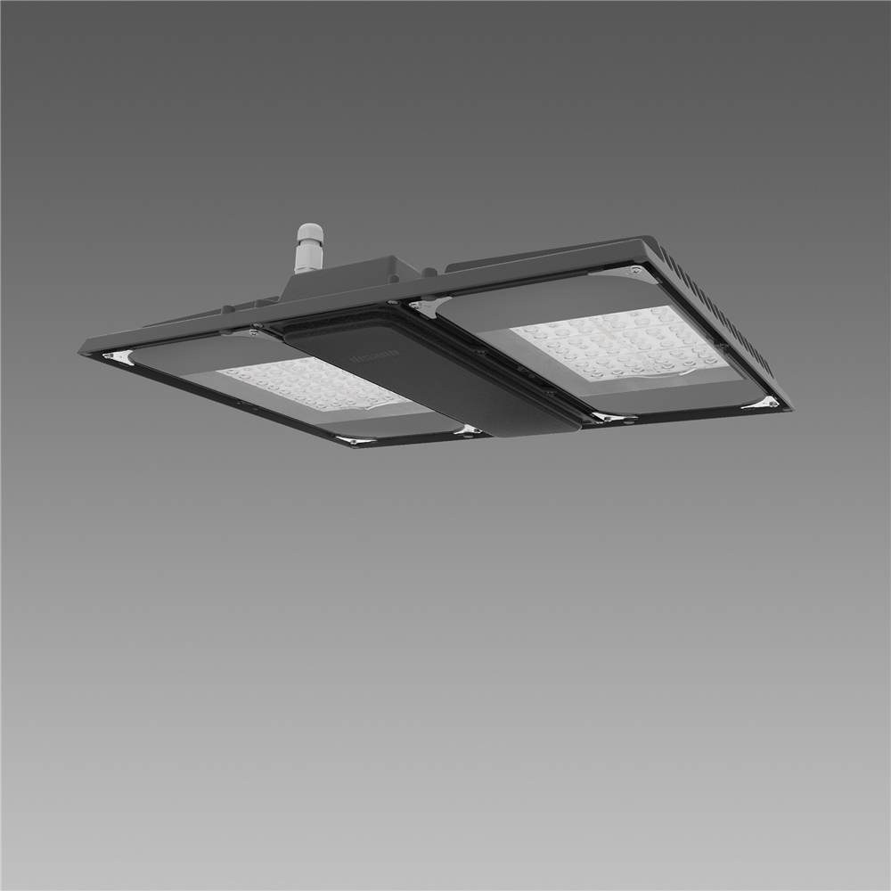 Lampada LED ASTRO Q 120W luce naturale CLD finitura RAL7021 illuminazione professionale