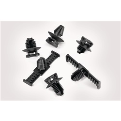 Supporto ancoraggio a pino ATSFT5LG clip fissaggio cavi cablaggi industria automotive elettrodomestici sistema fascette automatiche
