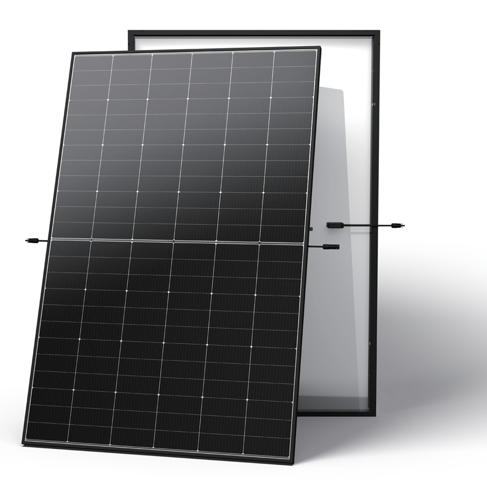 Modulo fotovoltaico 455W 144 celle struttura robusta bianco per applicazioni elettriche