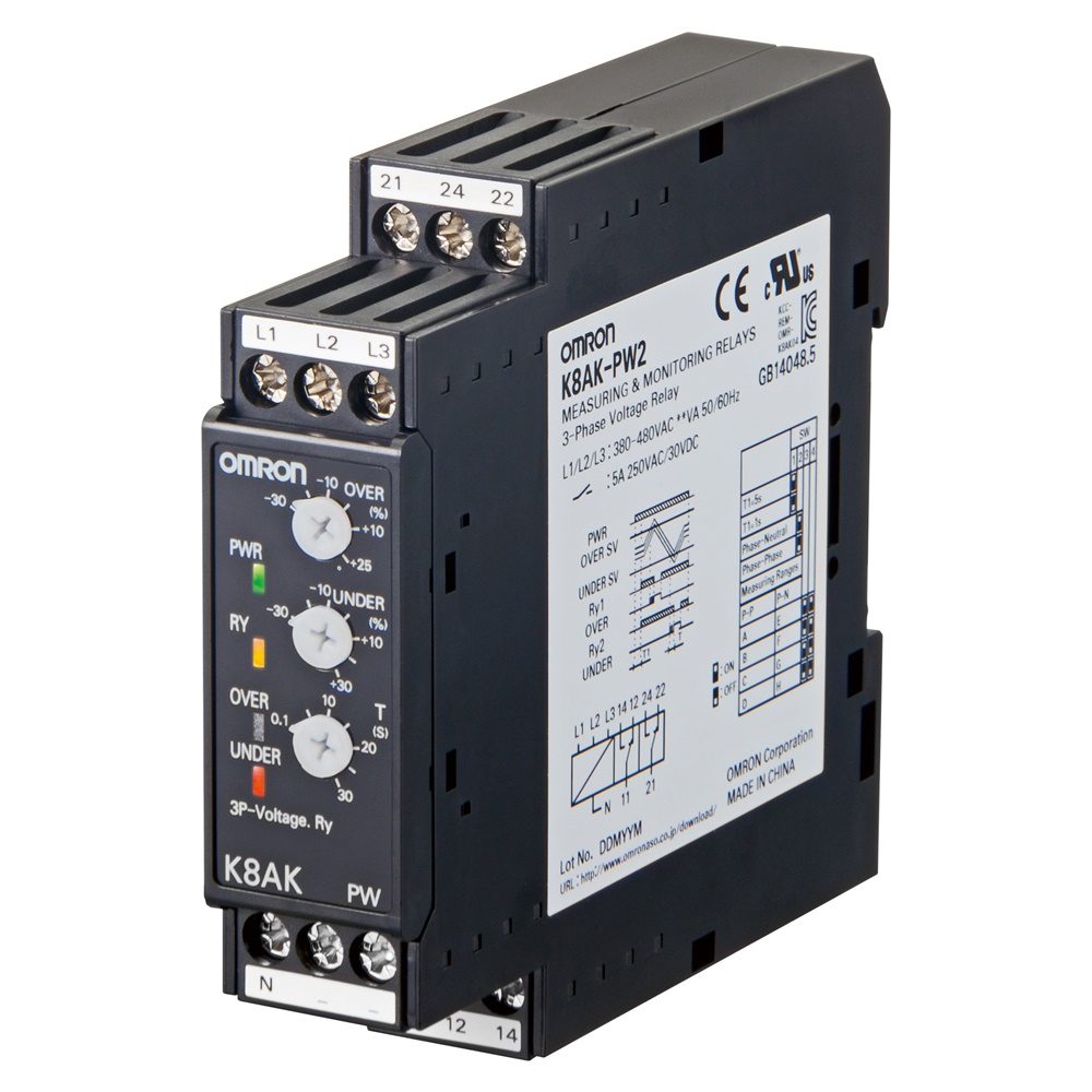 RELE-CONTR3FAS220/480VCA MAXMIN V F