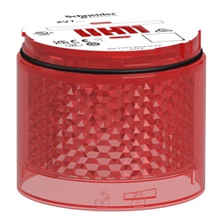 Elemento luminoso LED rosso lampeggiante 24V Harmony XVB7 colonna segnalazione IP66