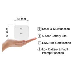 Rilevatore monossido carbonio TMR precisione sicurezza ambienti interni abitazioni uffici