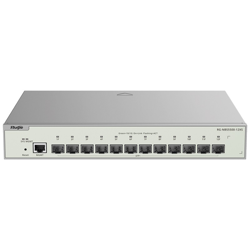 Switch rete 12 porte SFP 10 Gigabit gestione Layer 3 per ambienti professionali