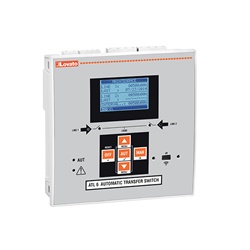 Commutatore automatico rete 144x144mm 12-24VDC controllo 2 linee con porta ottica