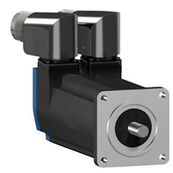Servomotore BSH 55mm 0,5Nm albero liscio IP54 con freno e connettori 90° per applicazioni elettriche di precisione