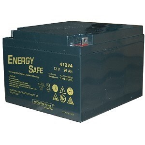 Batteria 12V 27Ah flame retardant sicurezza elevata applicazioni industriali e emergenza
