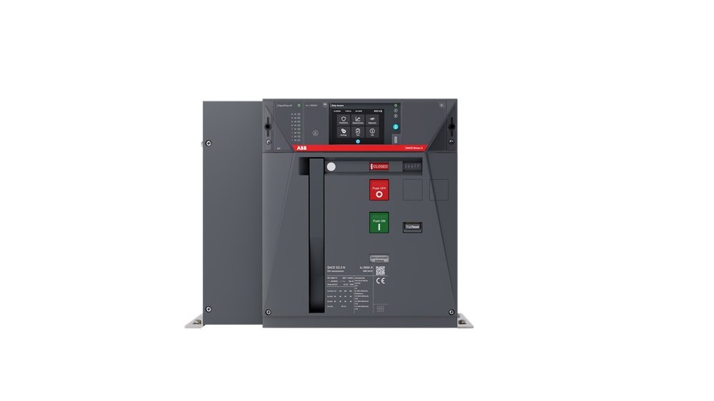 Interruttore automatico SACE Emax3 E2.3N 2500A 4 poli con rilascio elettronico Ekip Aware LSI per protezione circuiti industriali