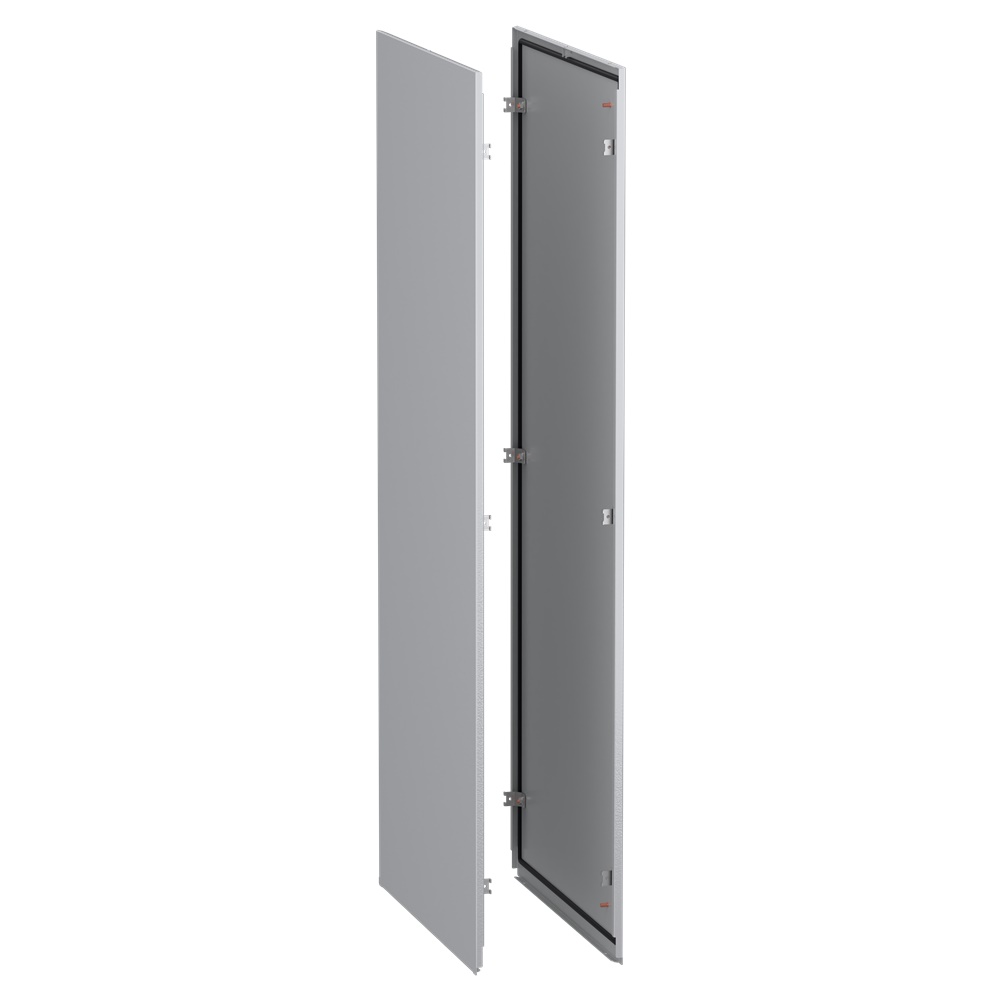 Pannelli laterali acciaio verniciato anticorrosione per armadio elettrico esterno 1800x800 mm set 2