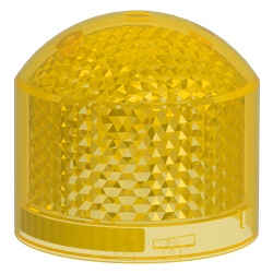 Elemento luminoso singolo giallo Harmony XVB7 Ø70mm LED fisso 24V IP66 industriale