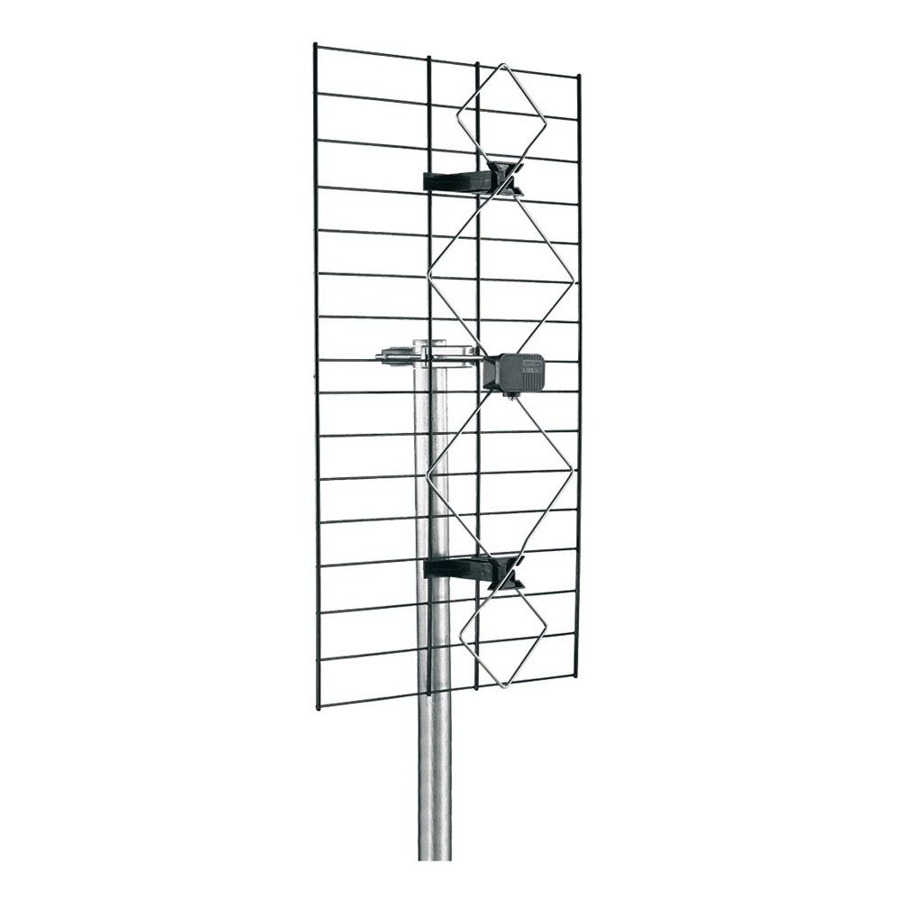 Antenna pannello UHF 700 MHz alluminio filtro 5G connettore F