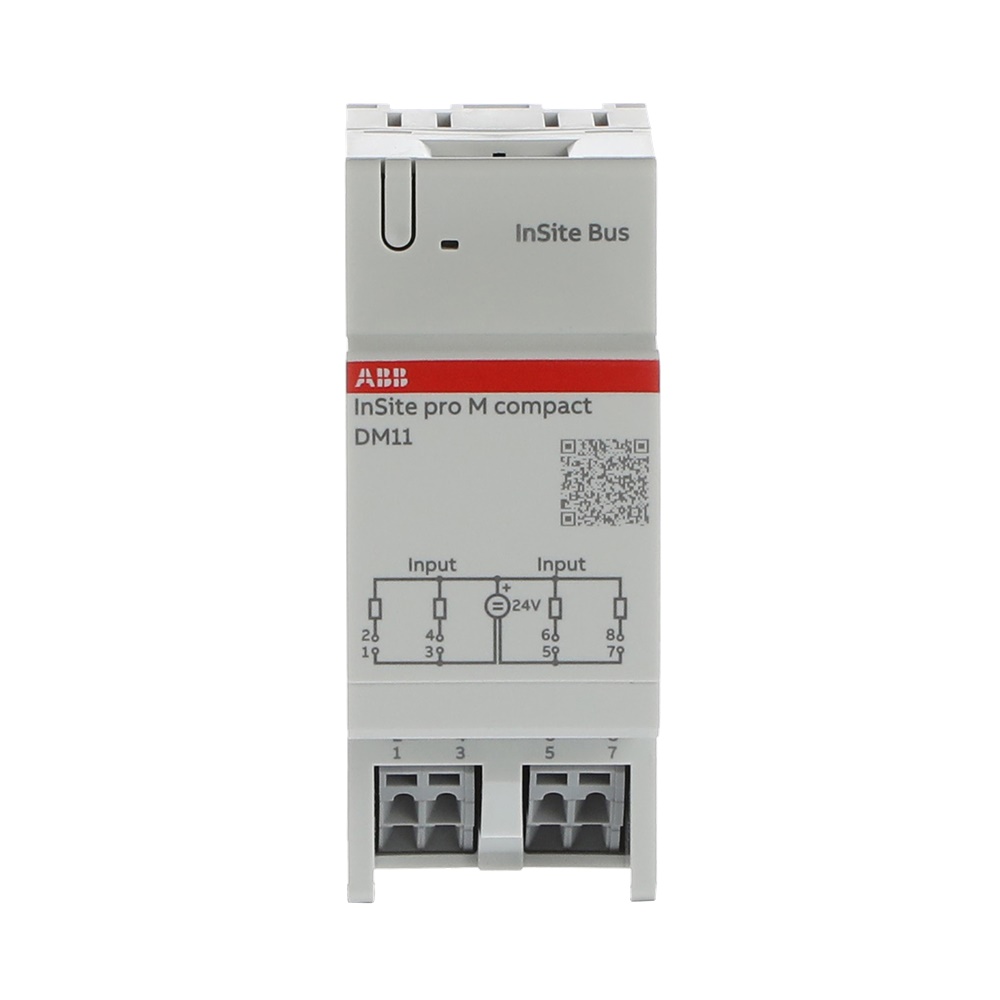 Modulo ingresso digitale DM11 compatto controllo segnali per automazione impianti elettrici