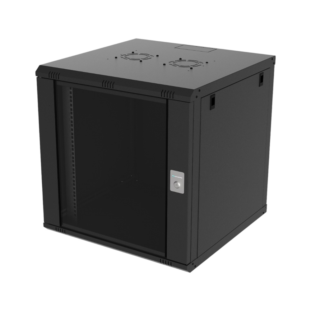 Armadio Rack 12U L600xP600 PRO per uffici e piccoli impianti
