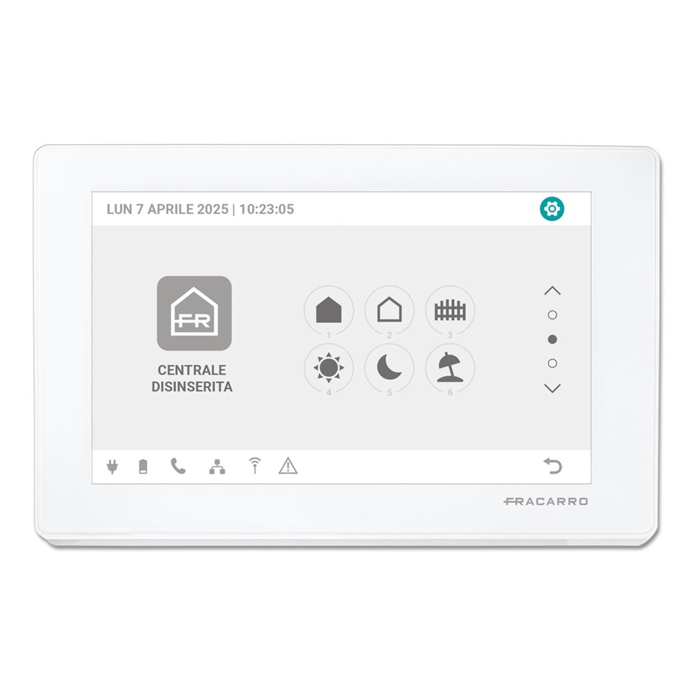 Tastiera Touch T8 7 Colori BUS per Antintrusione Defender