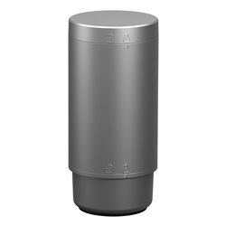 Base colonna luminosa modulare Harmony XVB7 Ø70mm argento 110-240VAC IP65/66 industriale