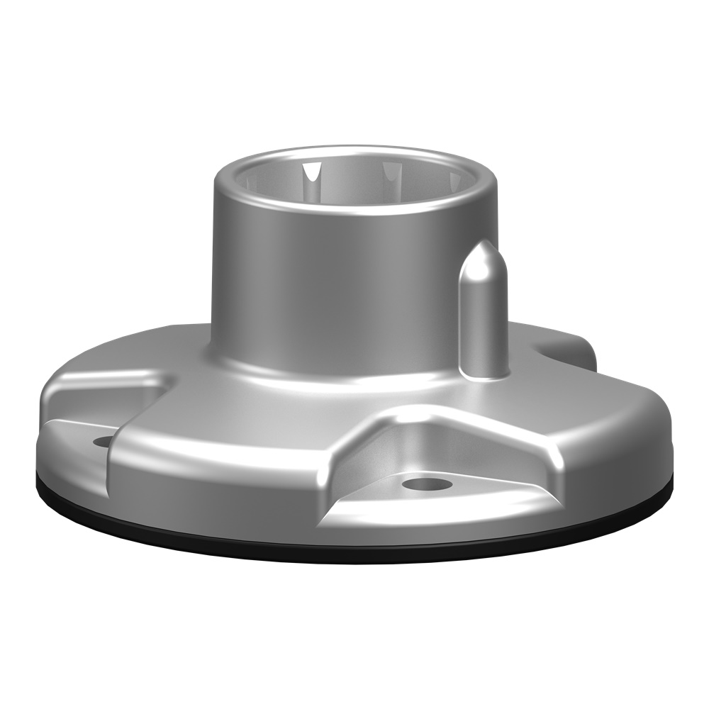 Piastra fissaggio universale plastica argento colonna luminosa modulare Harmony XV4 XV6 XVB7 IP65