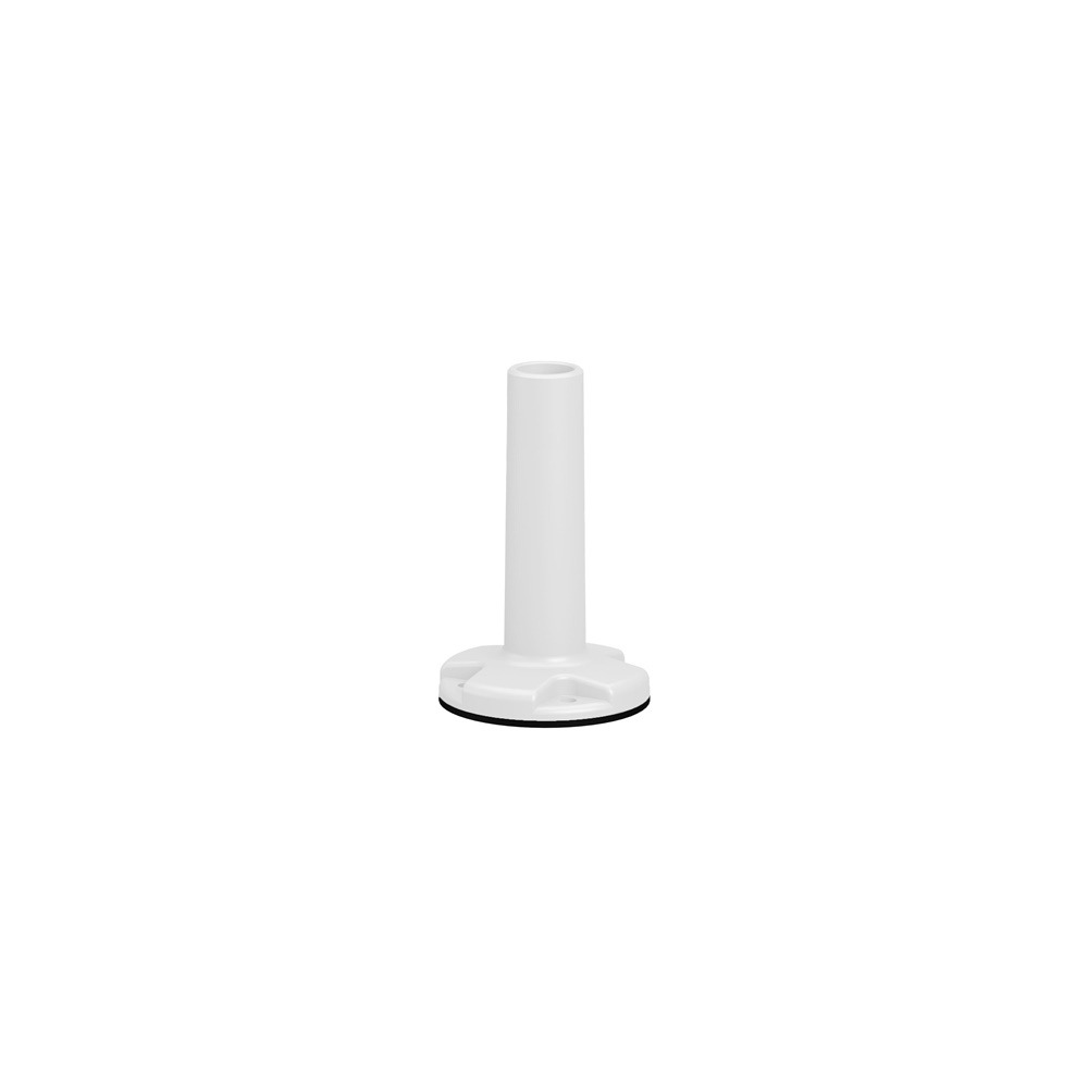 Piastra fissaggio universale colonna luminosa modulare Harmony XV4/XV6/XVB7 bianca IP65 tubo alluminio 100 mm