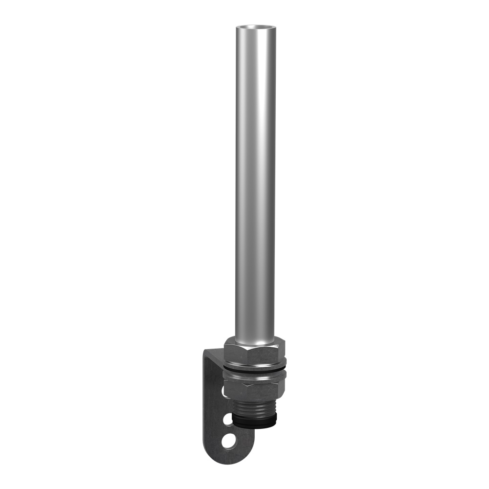 TUBO 250 MM CON SUPPORTO A L