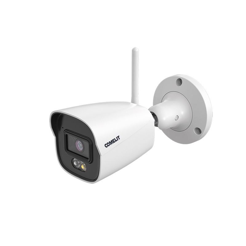 Telecamera WiFi Bullet 4MP Ottica 2.8mm Videosorveglianza Interni Esterni