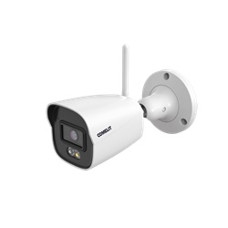 Telecamera WiFi Bullet 4MP Ottica 2.8mm Videosorveglianza Interni Esterni