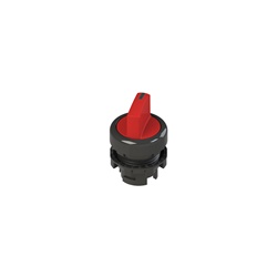 Selettore luminoso leva corta rosso 2 posizioni IP67 IP69K uso elettrico professionale