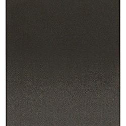 Tasto intercambiabile 2 moduli fascio luce verticale nero per impianti elettrici