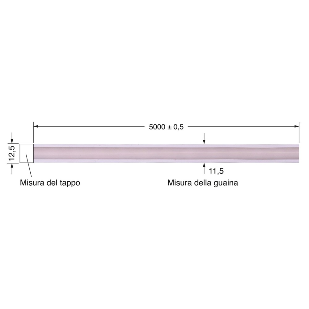 Striscia LED COB 9W/m 24V IP66 CRI90 illuminazione efficiente ambienti interni esterni