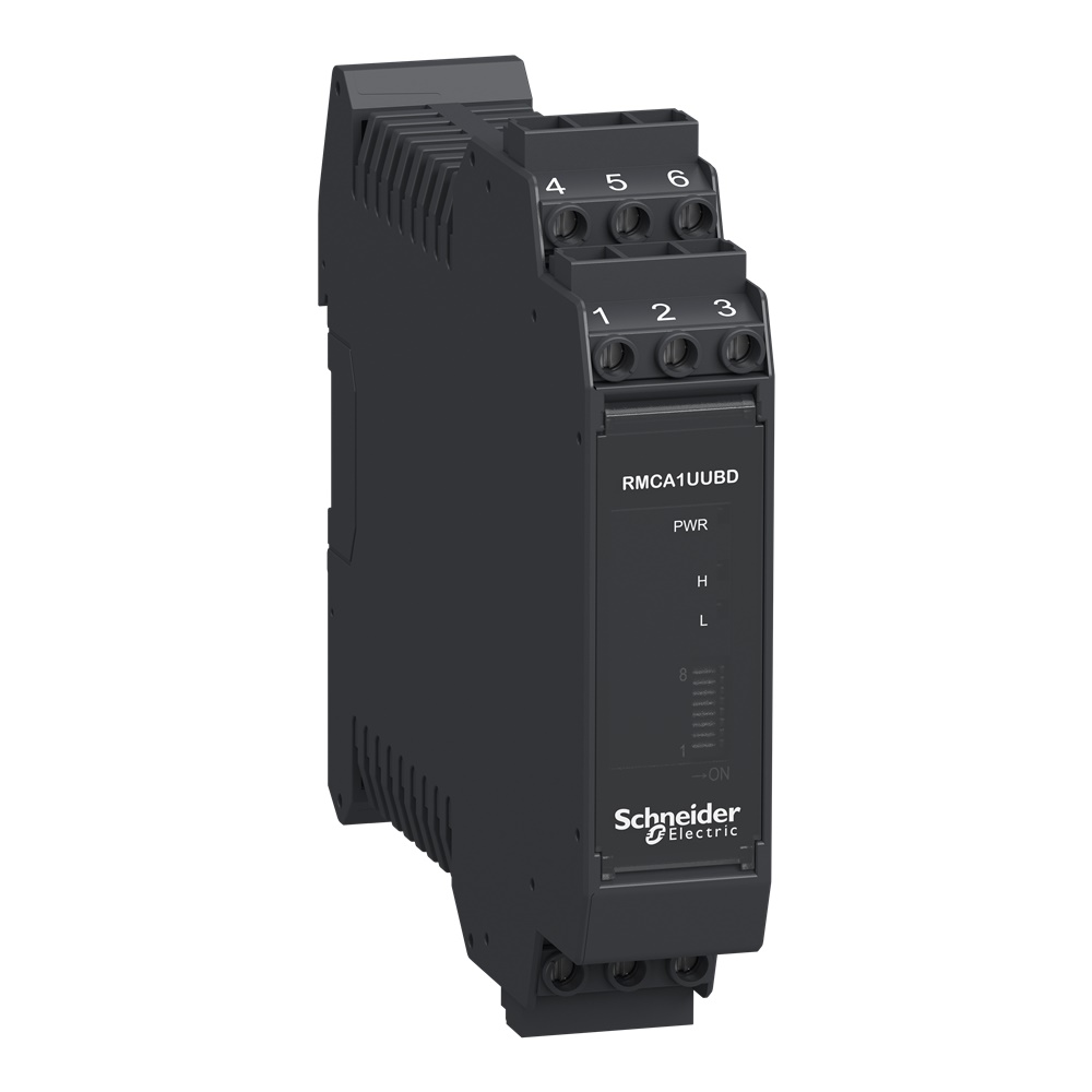 Trasduttore corrente analogico compatto 0-15 A AC/DC uscite 0-20 mA 0-10 V 0-5 V per controllo industriale