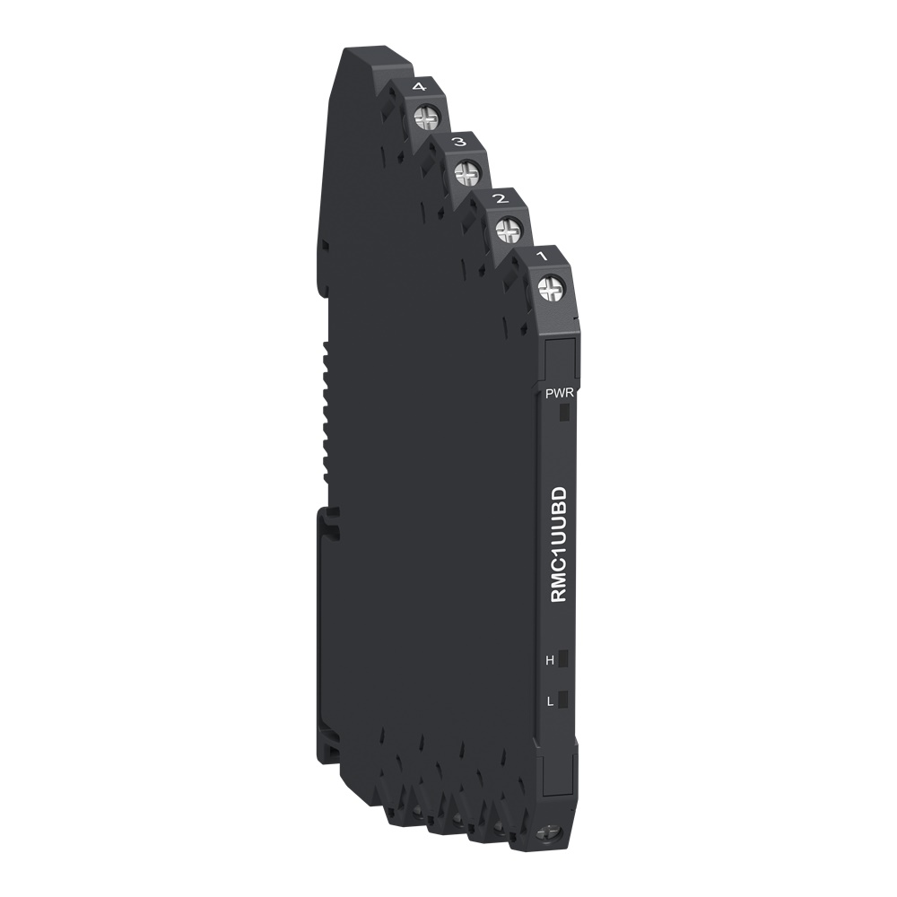 Convertitore segnale analogico universale 6,2 mm 0-20 mA 0-10 V per automazione industriale