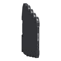 Convertitore segnale analogico universale 6,2 mm 0-20 mA 0-10 V per automazione industriale