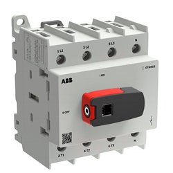 Switch disconnector OT80G2-4BSN2 4 poli montaggio su guida DIN per quadri elettrici